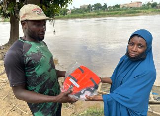 KADCCAM Applauds Hajiya Ramatu Tijjani for Championing Water Safety Through Life Jacket Distribution to water divers