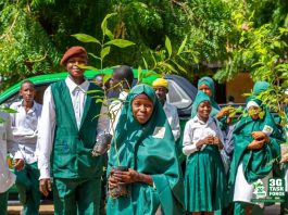 Gombe Goes Green Initiative Plants Trees, Sensitizes Students at GDSS Bolari East