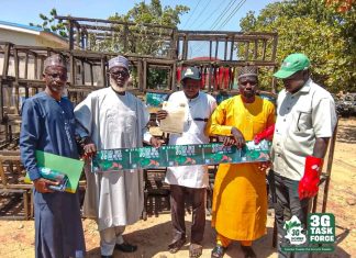 GOMBE GOES GREEN STRENGTHENS YOUNG FORESTERS INITIATIVE WITH TREE PROTECTORS DONATION